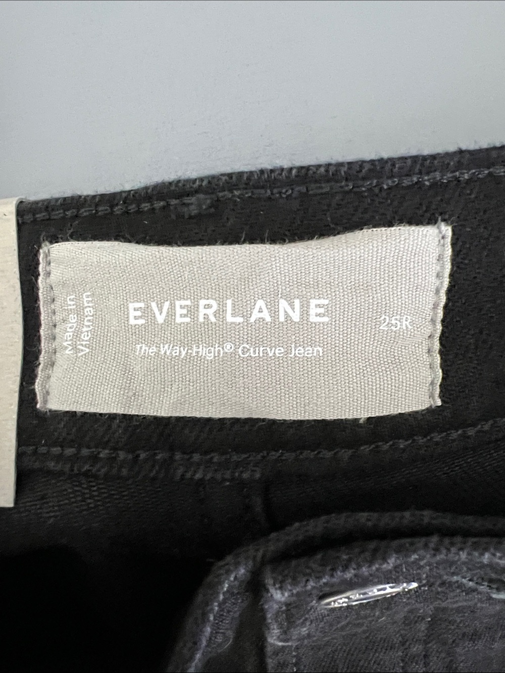 New Everlane The Way-High® Curve Jean in Black Size 25 - Picture 5 of 12